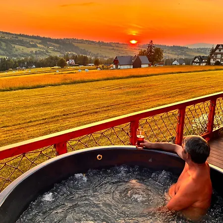 Witowianskie Domki Private Jacuzzi & Mountain View Near Zakopane Шале *